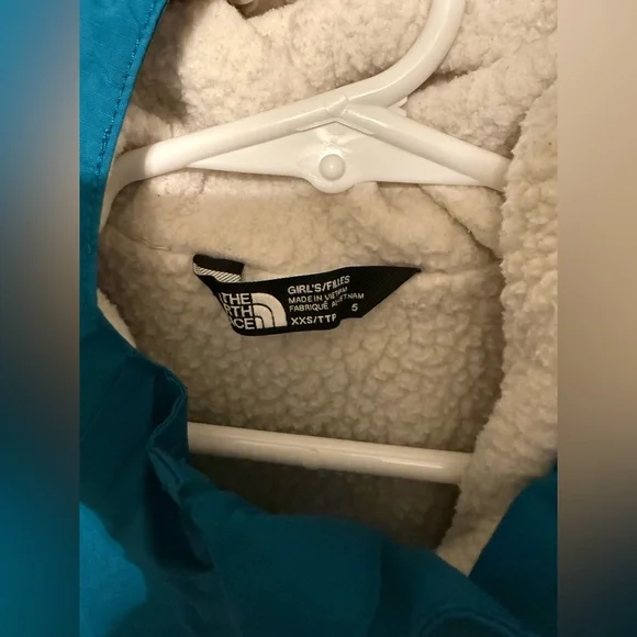 The North Face Girls Warm Storm Rain Jacket Deep Lagoon XXS (5) - Picture 7 of 9